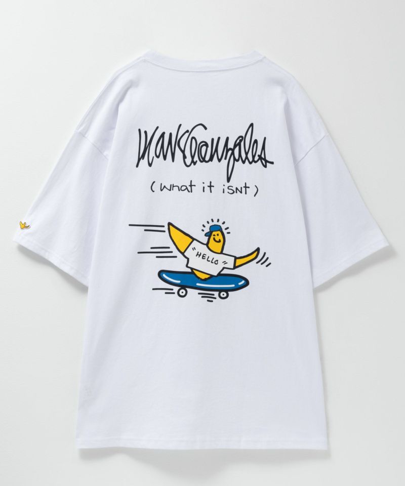 (What it isNt) ART BY MARK GONZALES リラックスフィットTシャツ メンズ メール便 対応商品商品画像-3