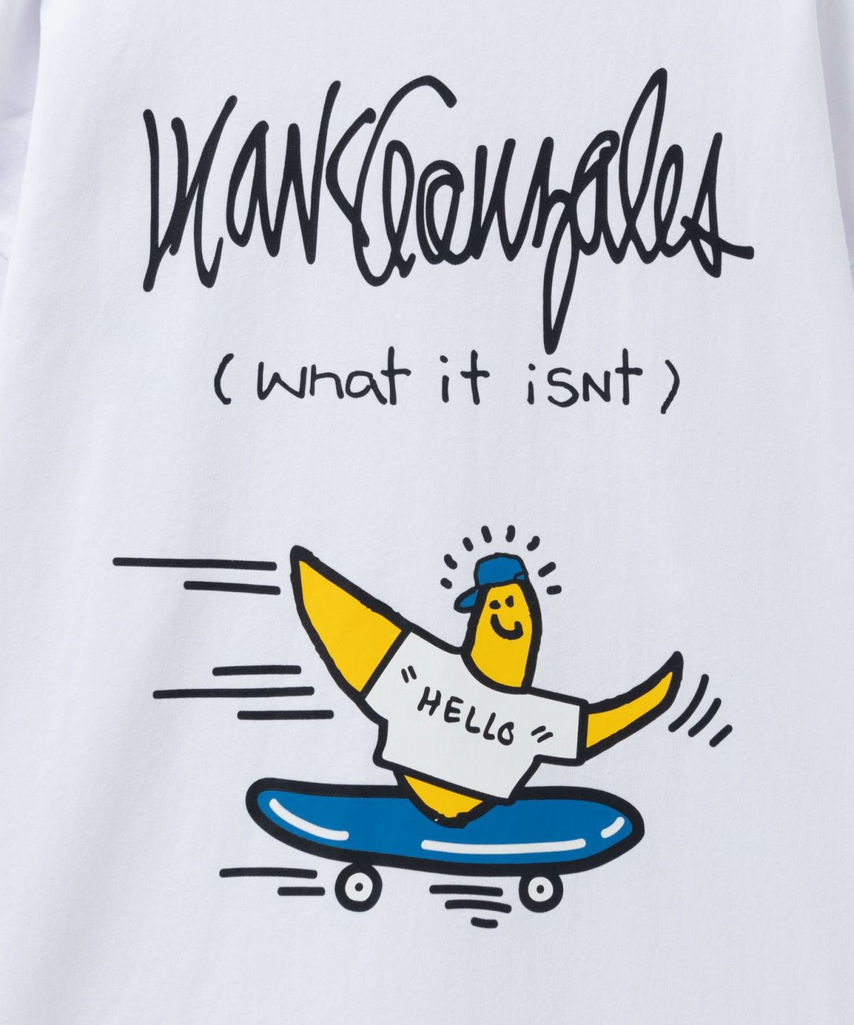 (What it isNt) ART BY MARK GONZALES リラックスフィットTシャツ メンズ ネコポス 対応商品