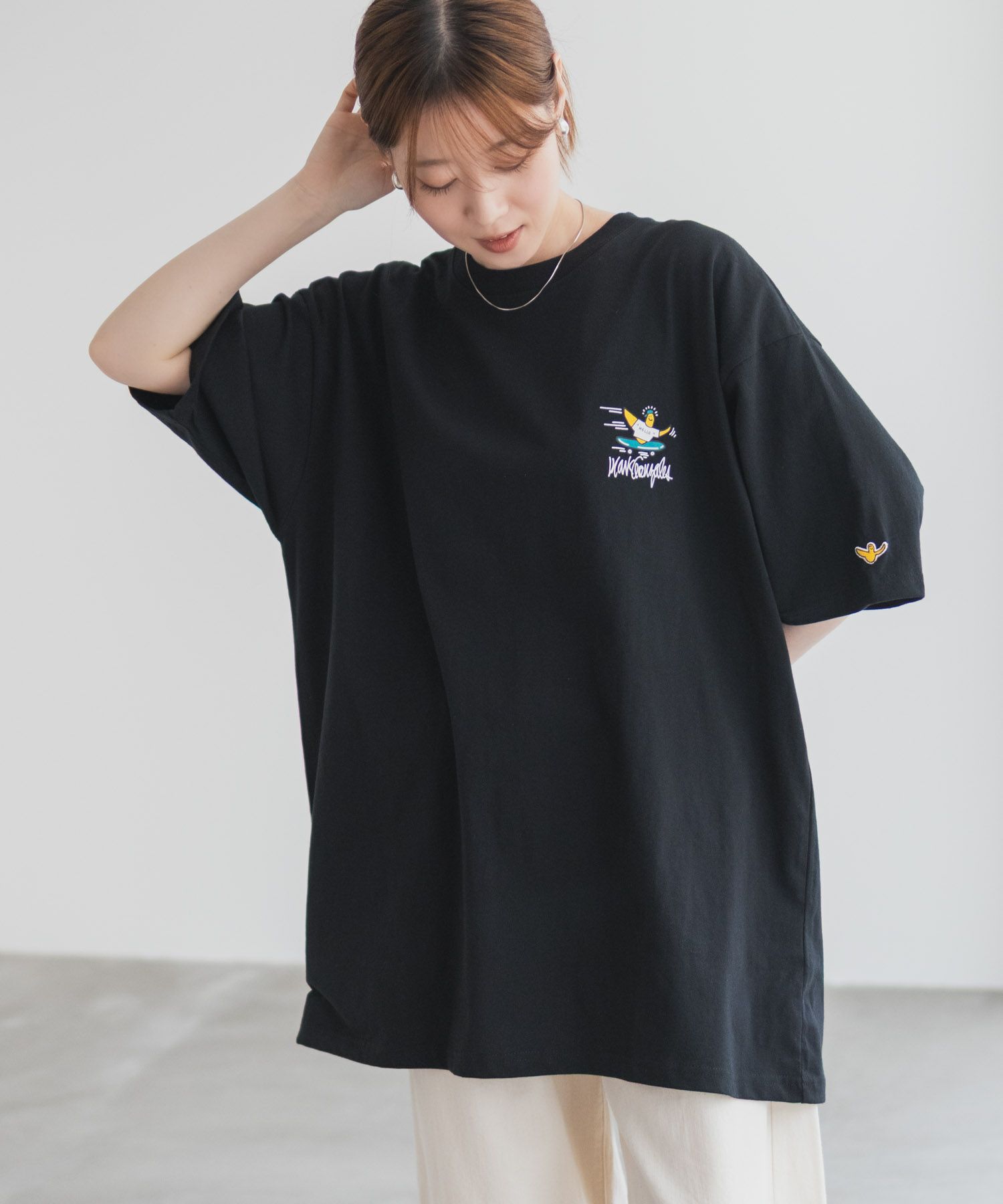 (What it isNt) ART BY MARK GONZALES リラックスフィットTシャツ メンズ メール便 対応商品商品画像-11