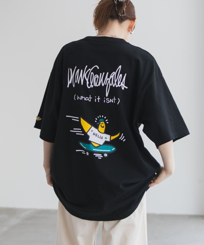(What it isNt) ART BY MARK GONZALES リラックスフィットTシャツ メンズ メール便 対応商品商品画像-12