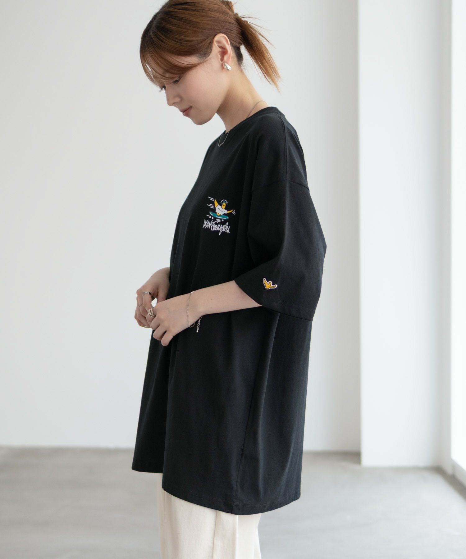 (What it isNt) ART BY MARK GONZALES リラックスフィットTシャツ メンズ メール便 対応商品商品画像-14