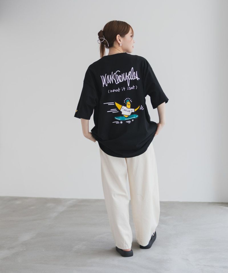 (What it isNt) ART BY MARK GONZALES リラックスフィットTシャツ メンズ メール便 対応商品商品画像-17