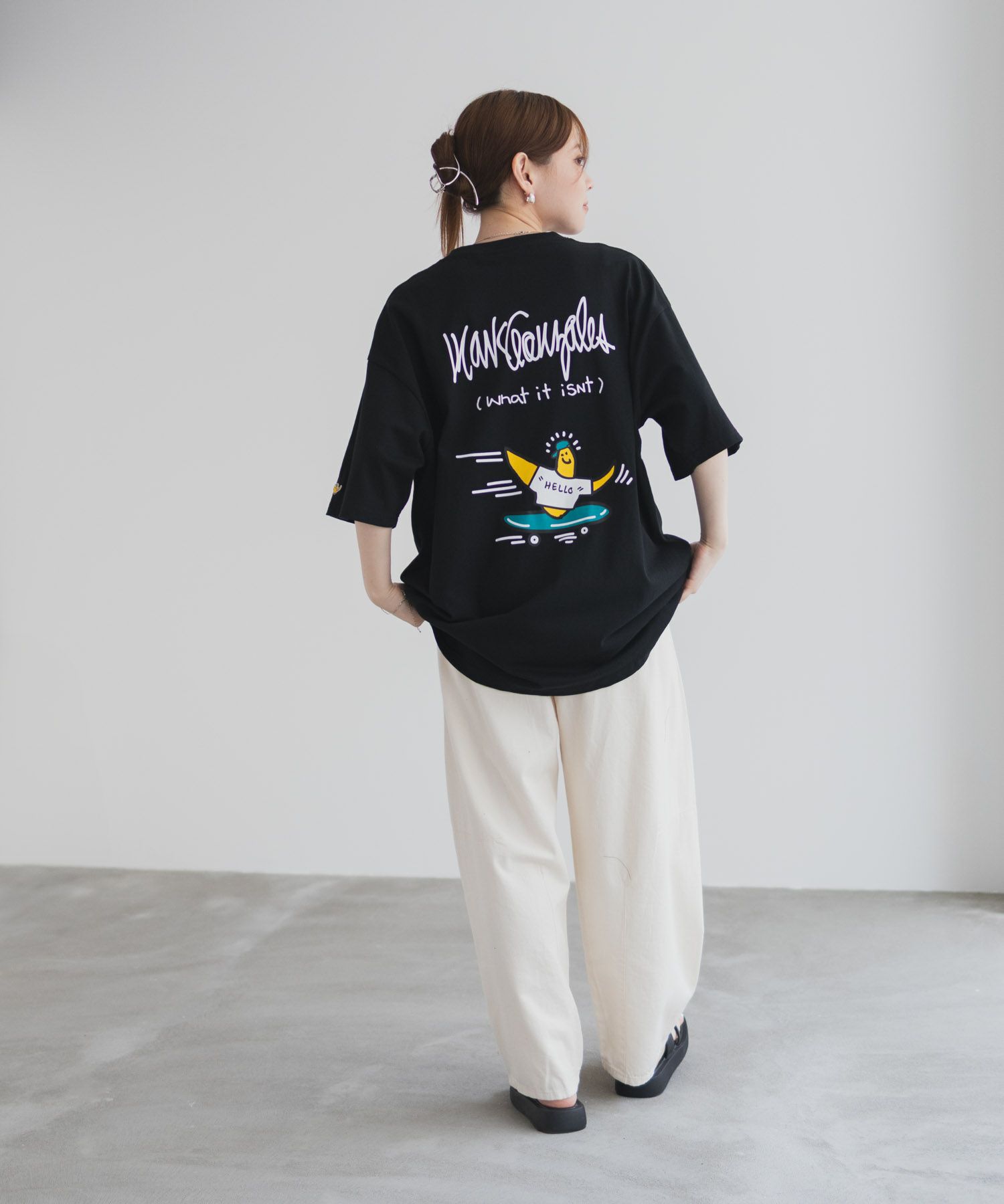 (What it isNt) ART BY MARK GONZALES リラックスフィットTシャツ メンズ ネコポス 対応商品