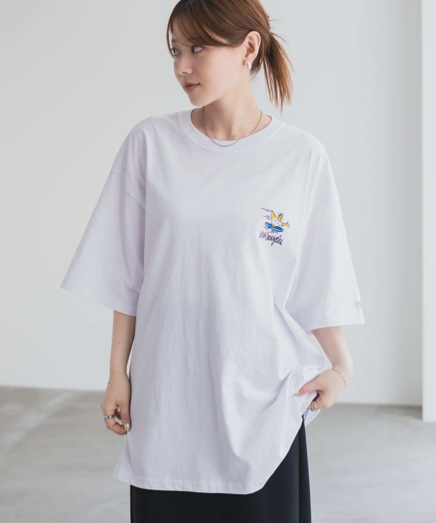 (What it isNt) ART BY MARK GONZALES リラックスフィットTシャツ メンズ メール便 対応商品商品サムネイル-18