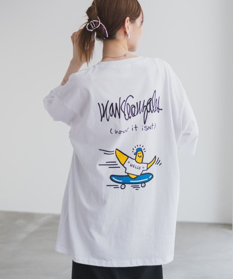 (What it isNt) ART BY MARK GONZALES リラックスフィットTシャツ メンズ メール便 対応商品商品画像-19