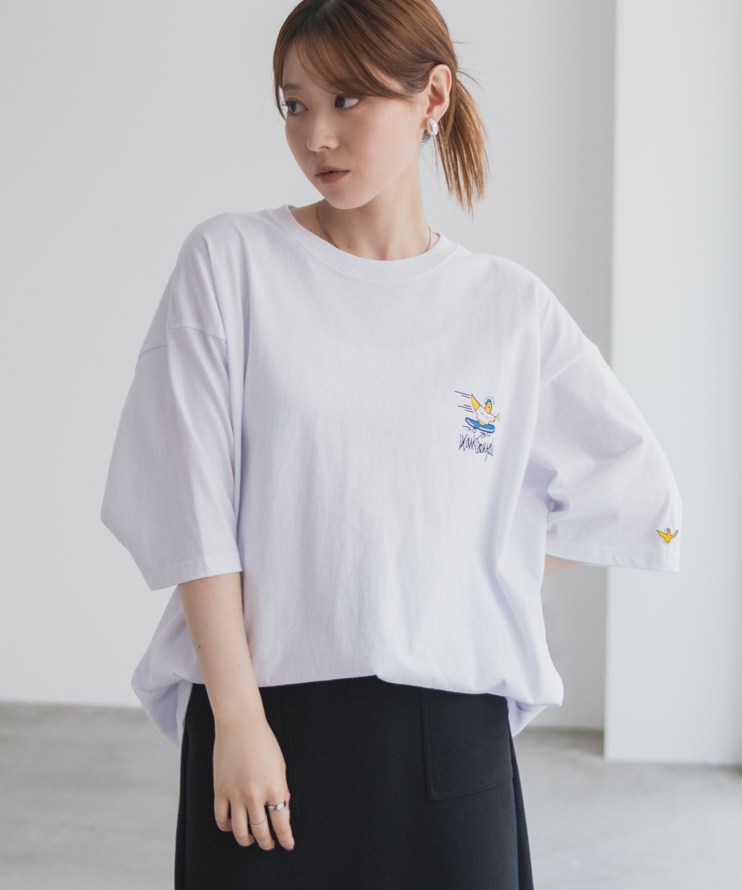 (What it isNt) ART BY MARK GONZALES リラックスフィットTシャツ メンズ メール便 対応商品商品画像-21