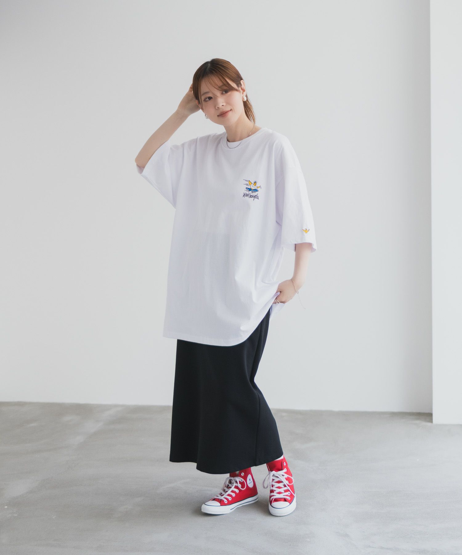 (What it isNt) ART BY MARK GONZALES リラックスフィットTシャツ メンズ ネコポス 対応商品