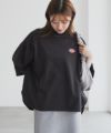 Dickies 刺繍6分袖ロールアップTシャツ レディース メール便 対応商品商品サムネイル-6