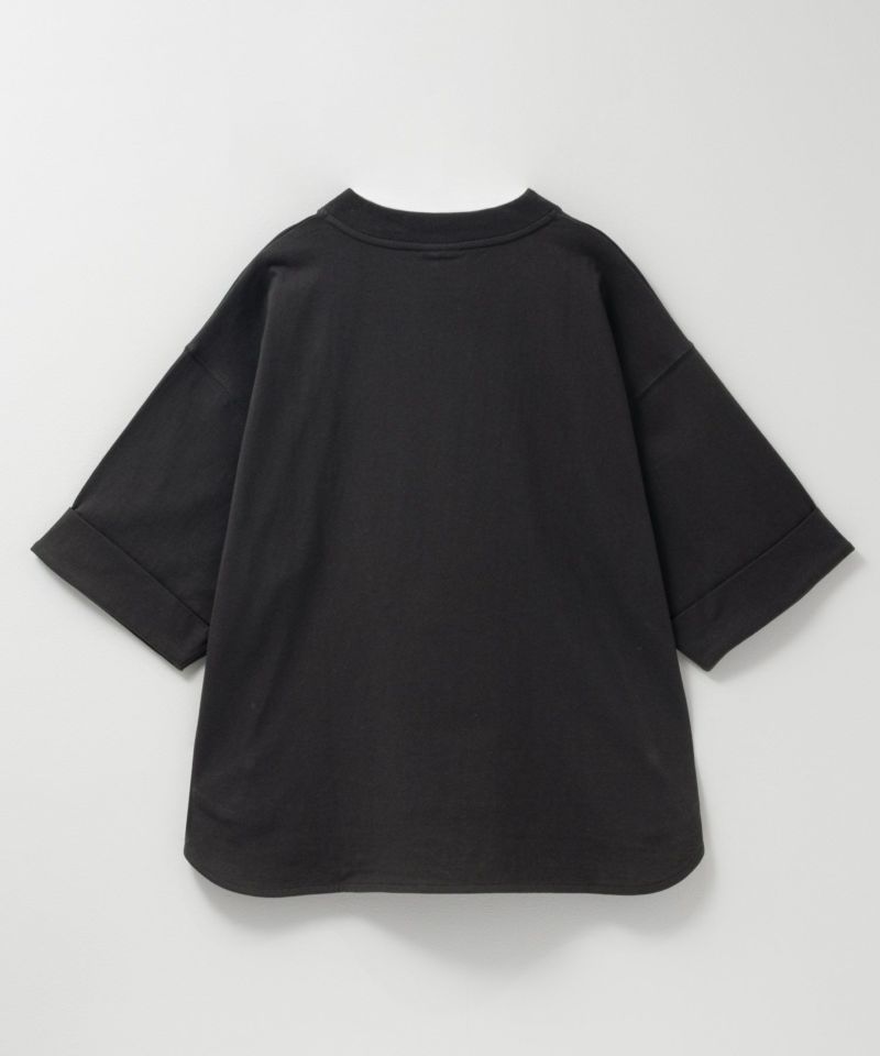 Dickies 刺繍6分袖ロールアップTシャツ レディース メール便 対応商品商品画像-24