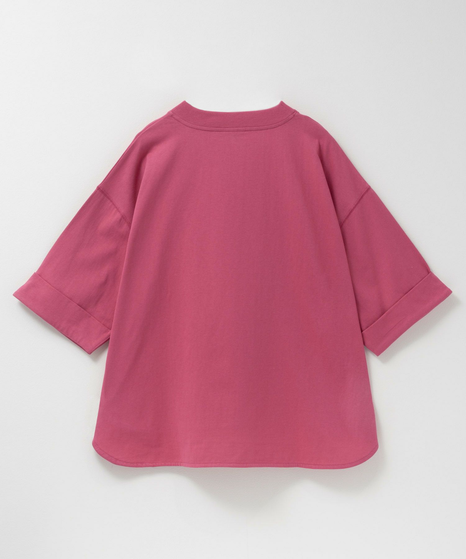 Dickies  刺繍6分袖ロールアップTシャツ レディース メール便 対応商品商品画像-28