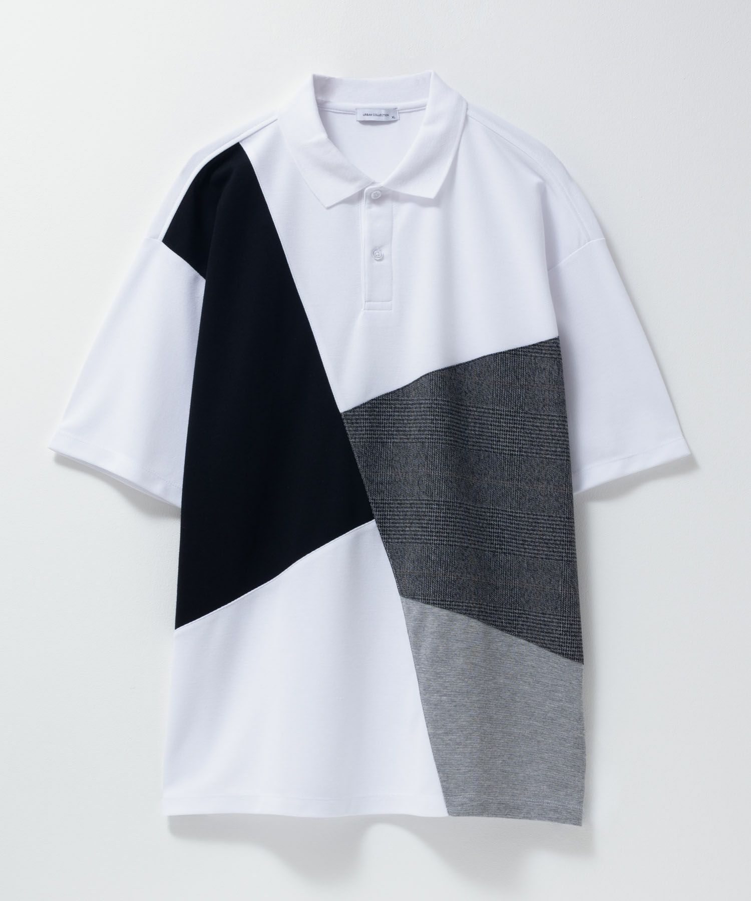 URBAN COLLECTION  鹿の子切替ポロシャツ メンズ商品画像-17