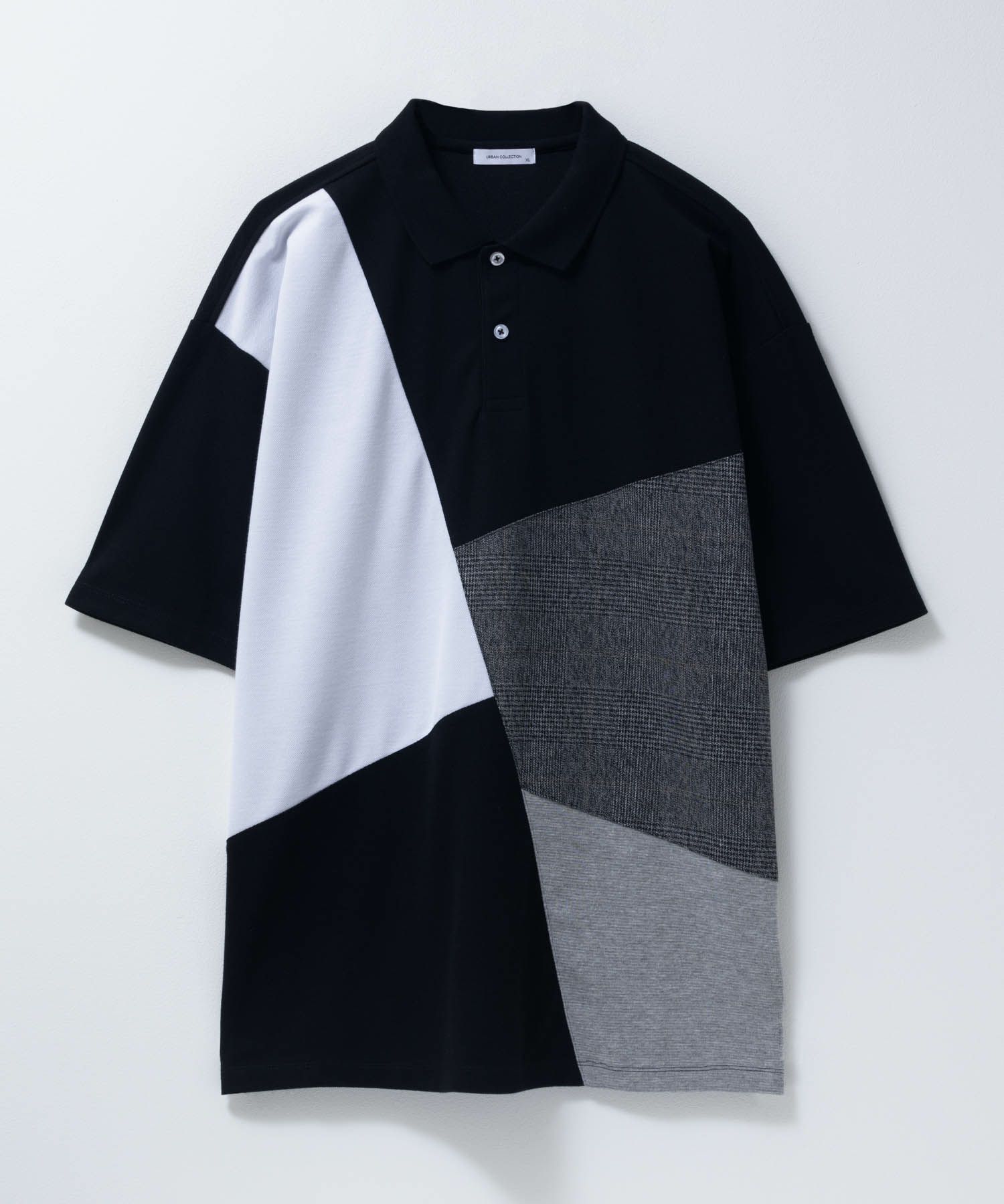 URBAN COLLECTION  鹿の子切替ポロシャツ メンズ商品画像-19