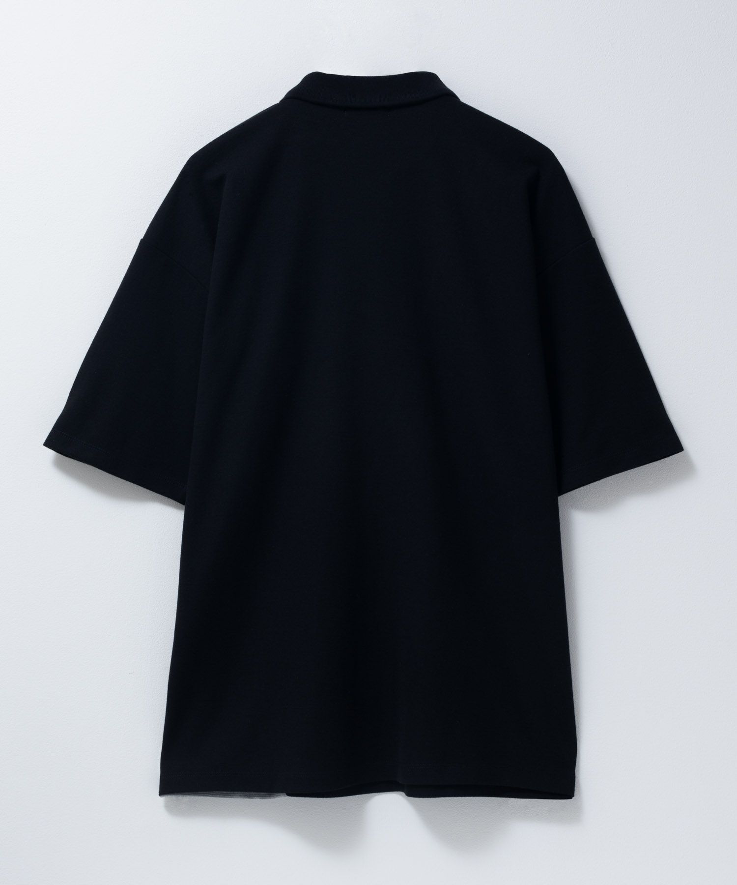 URBAN COLLECTION 鹿の子切替ポロシャツ メンズ