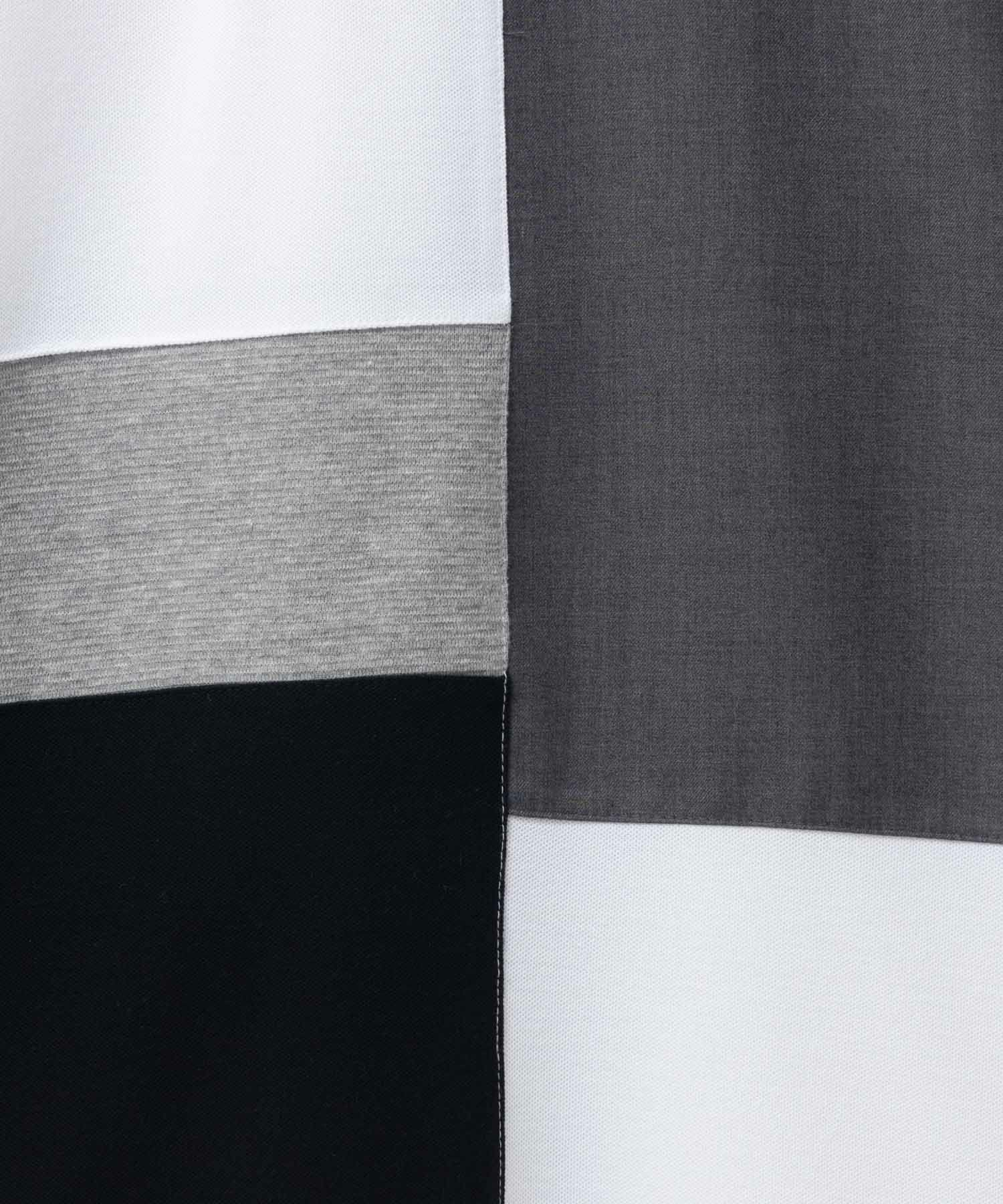 URBAN COLLECTION 鹿の子切替ポロシャツ メンズ