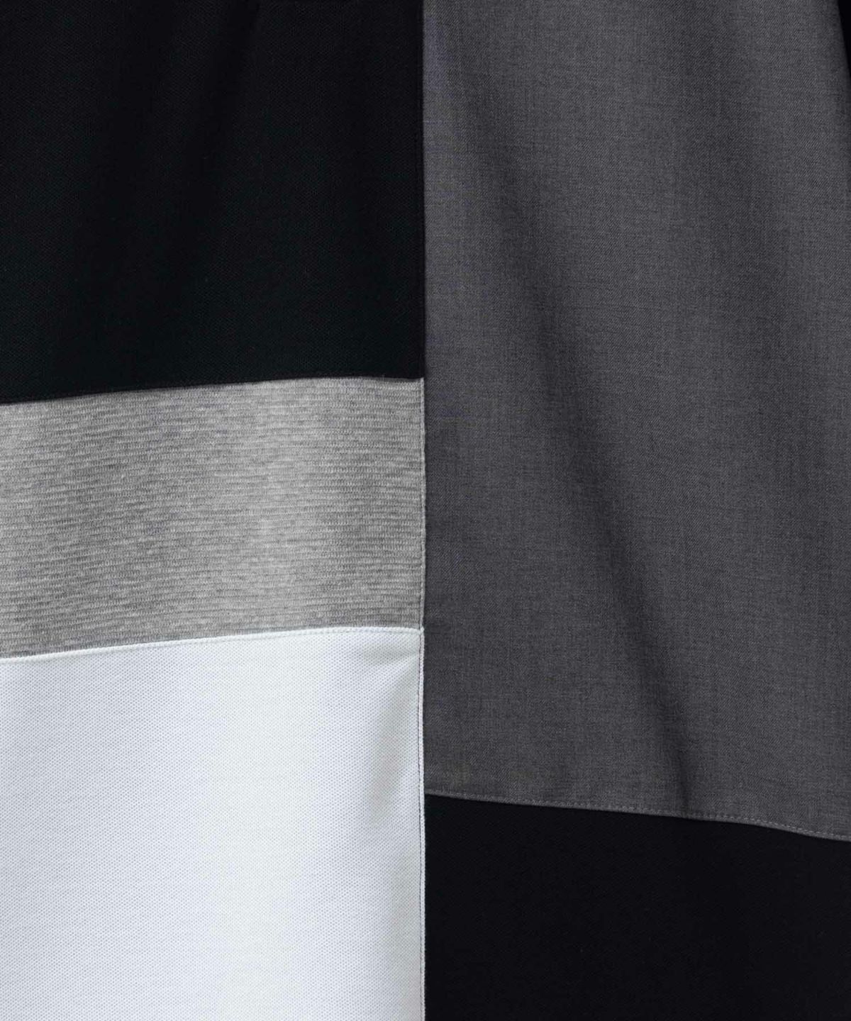 URBAN COLLECTION 鹿の子切替ポロシャツ メンズ