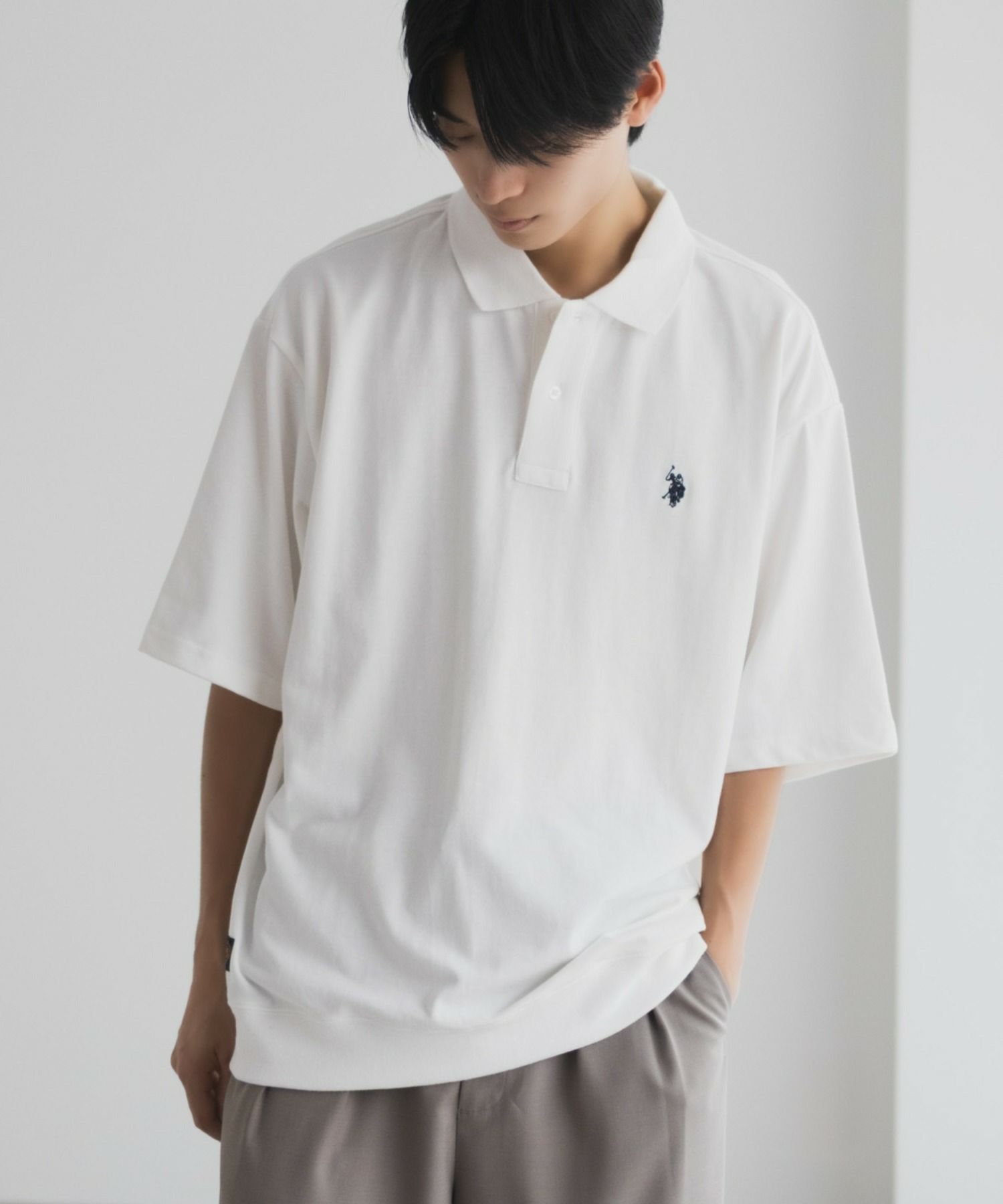 U.S. POLO ASSN. ワンポイントポロシャツ メンズ商品画像-1