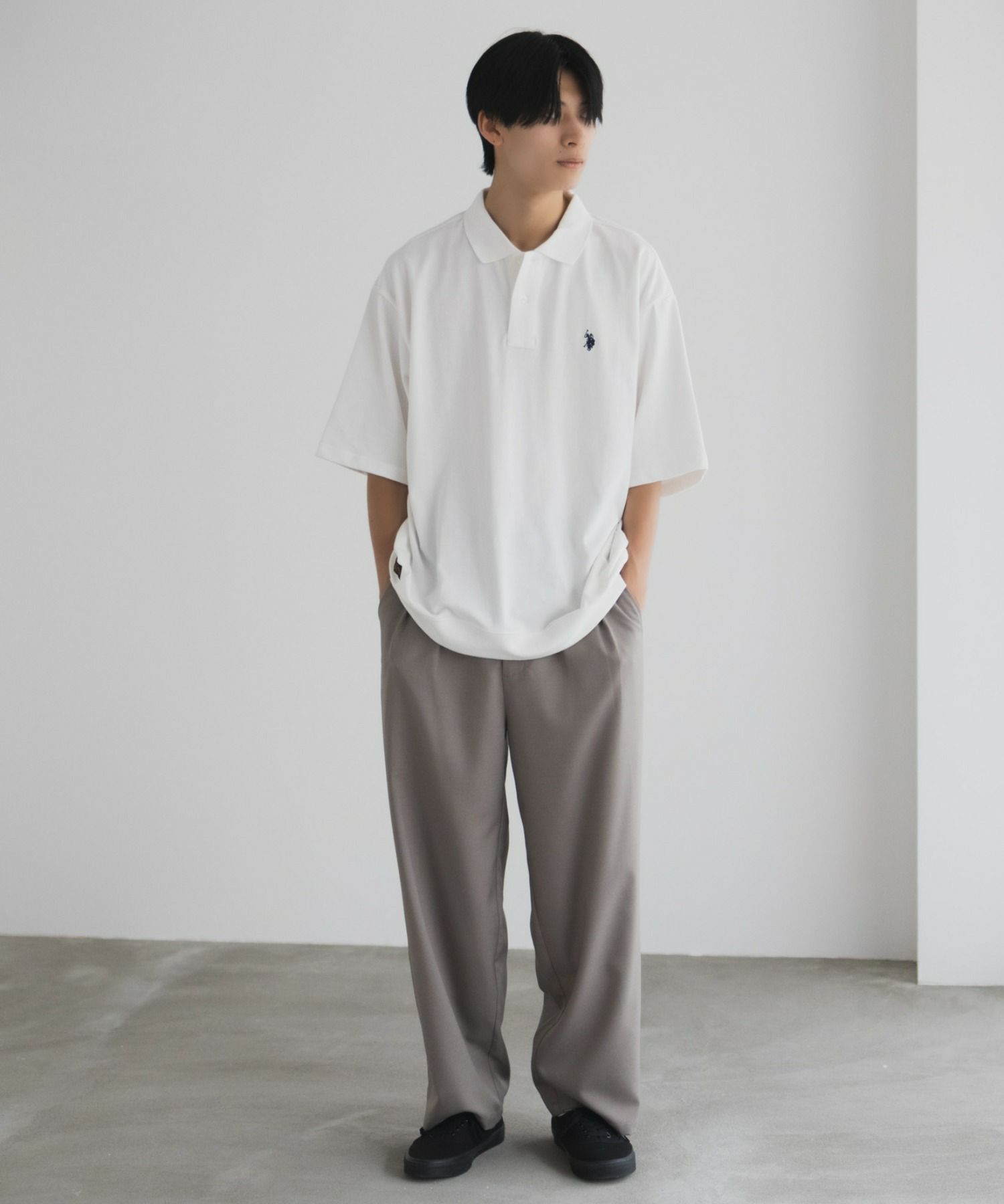 U.S. POLO ASSN. ワンポイントポロシャツ メンズ商品画像-8