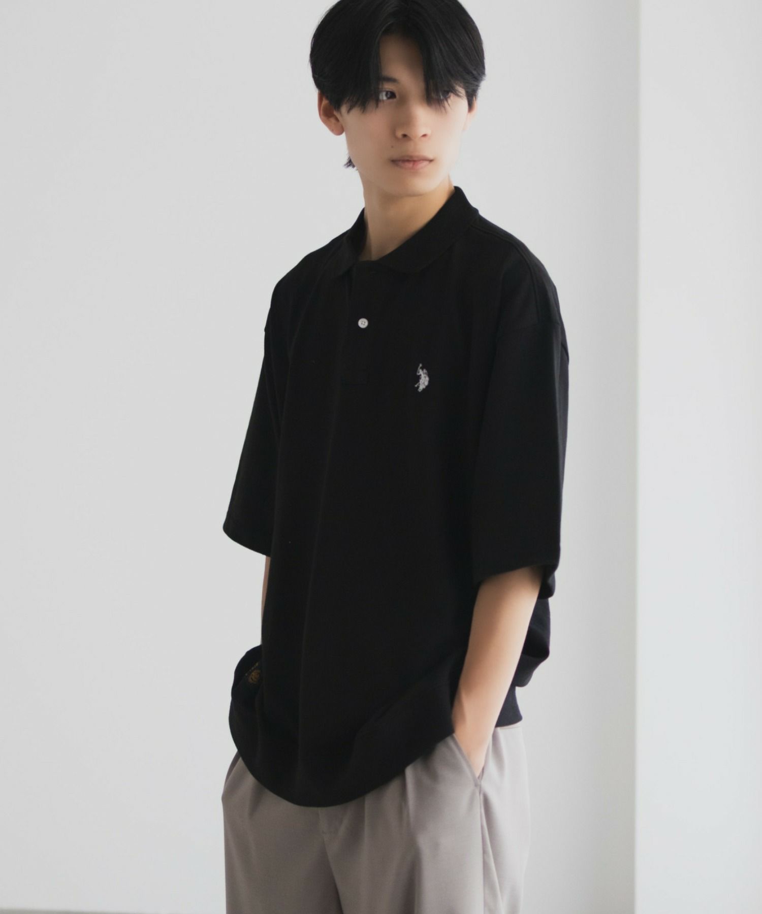 U.S. POLO ASSN. ワンポイントポロシャツ メンズ商品画像-15