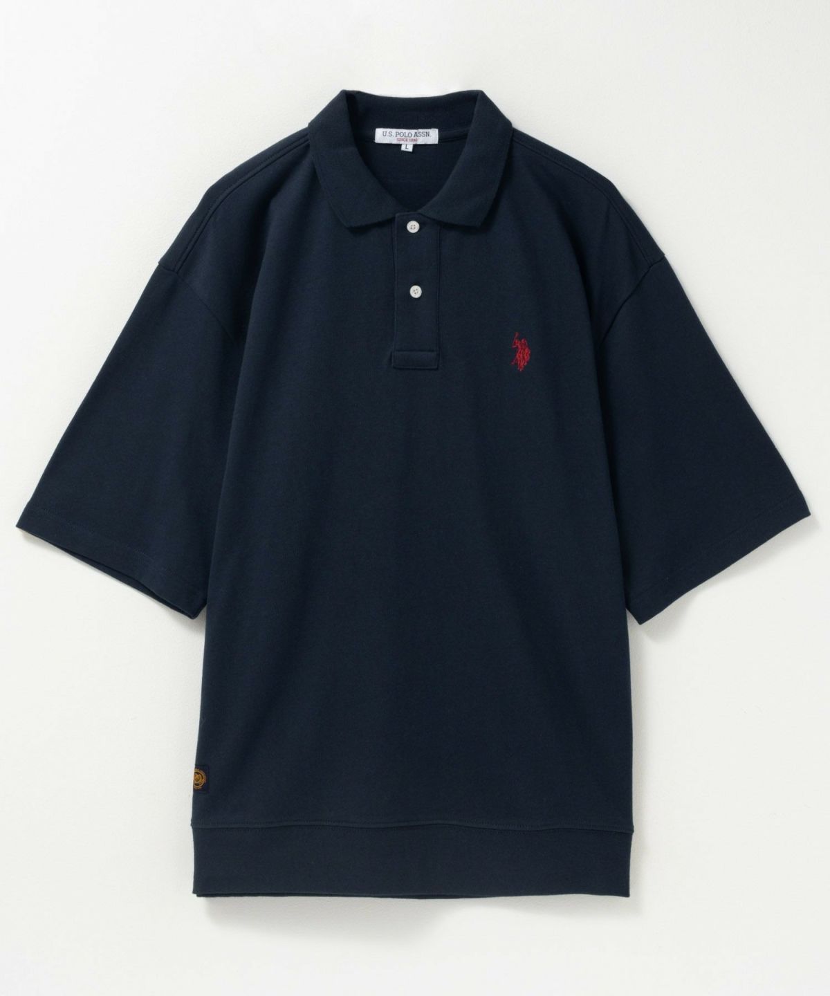 U.S. POLO ASSN. ワンポイントポロシャツ メンズ