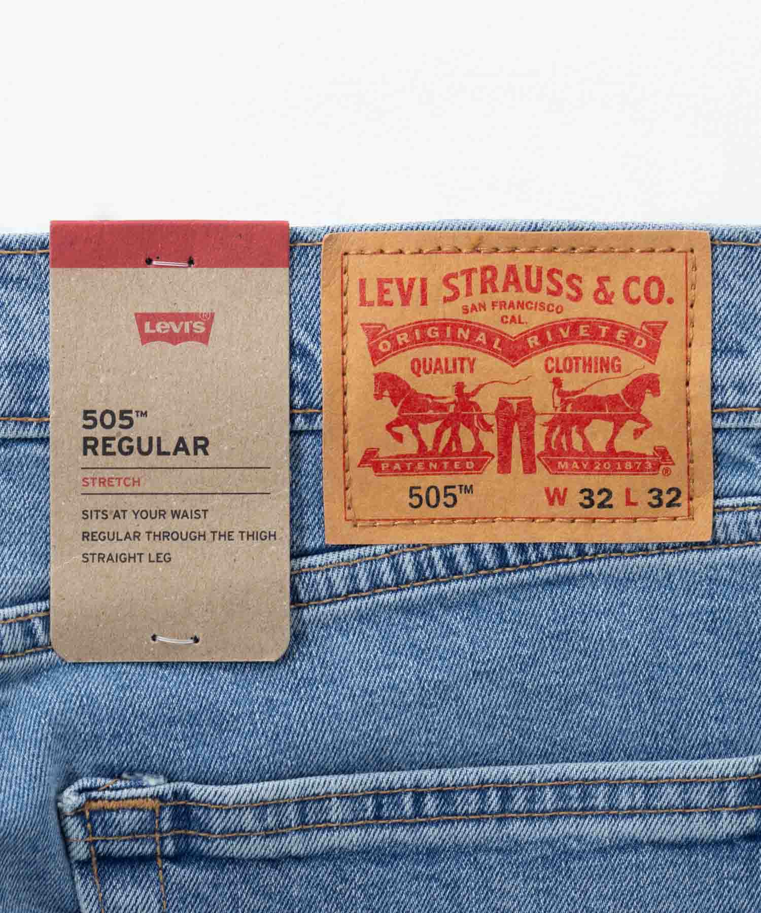 Levi's(R) 505 レギュラーフィット ジーンズ メンズ