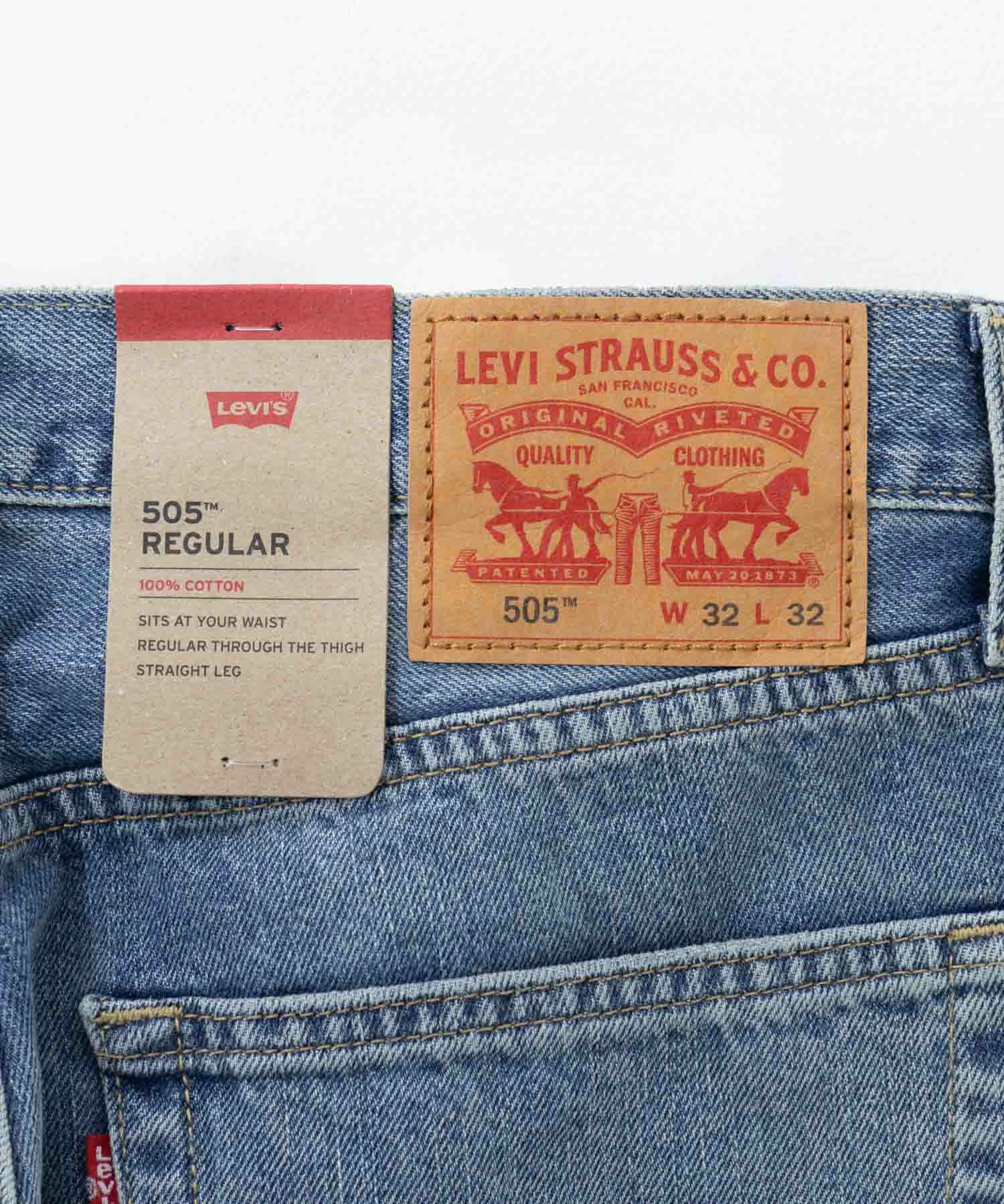Levi's(R) 505 レギュラーフィット ジーンズ メンズ