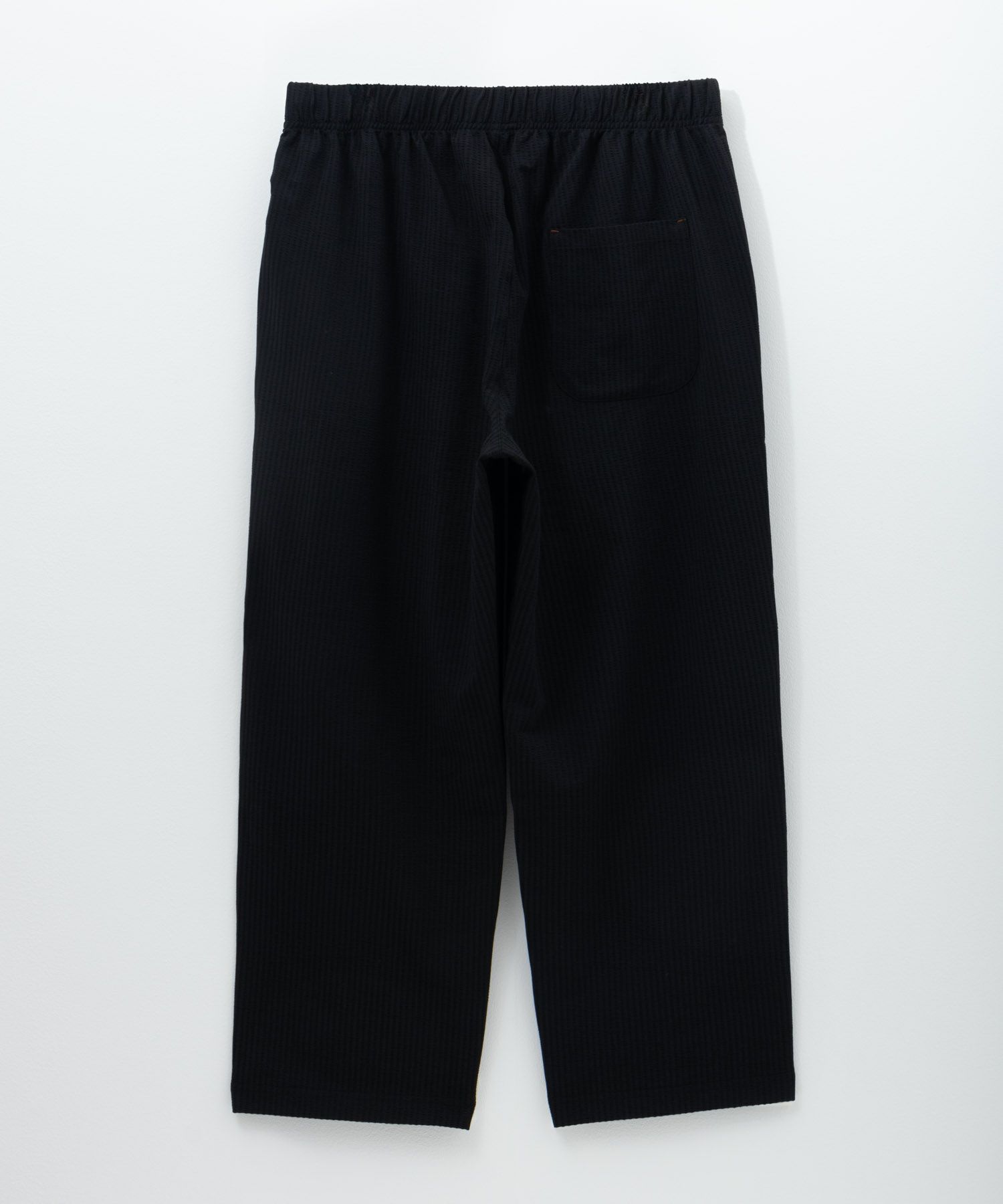 NAVY サッカー生地 アンクルパンツ メンズ