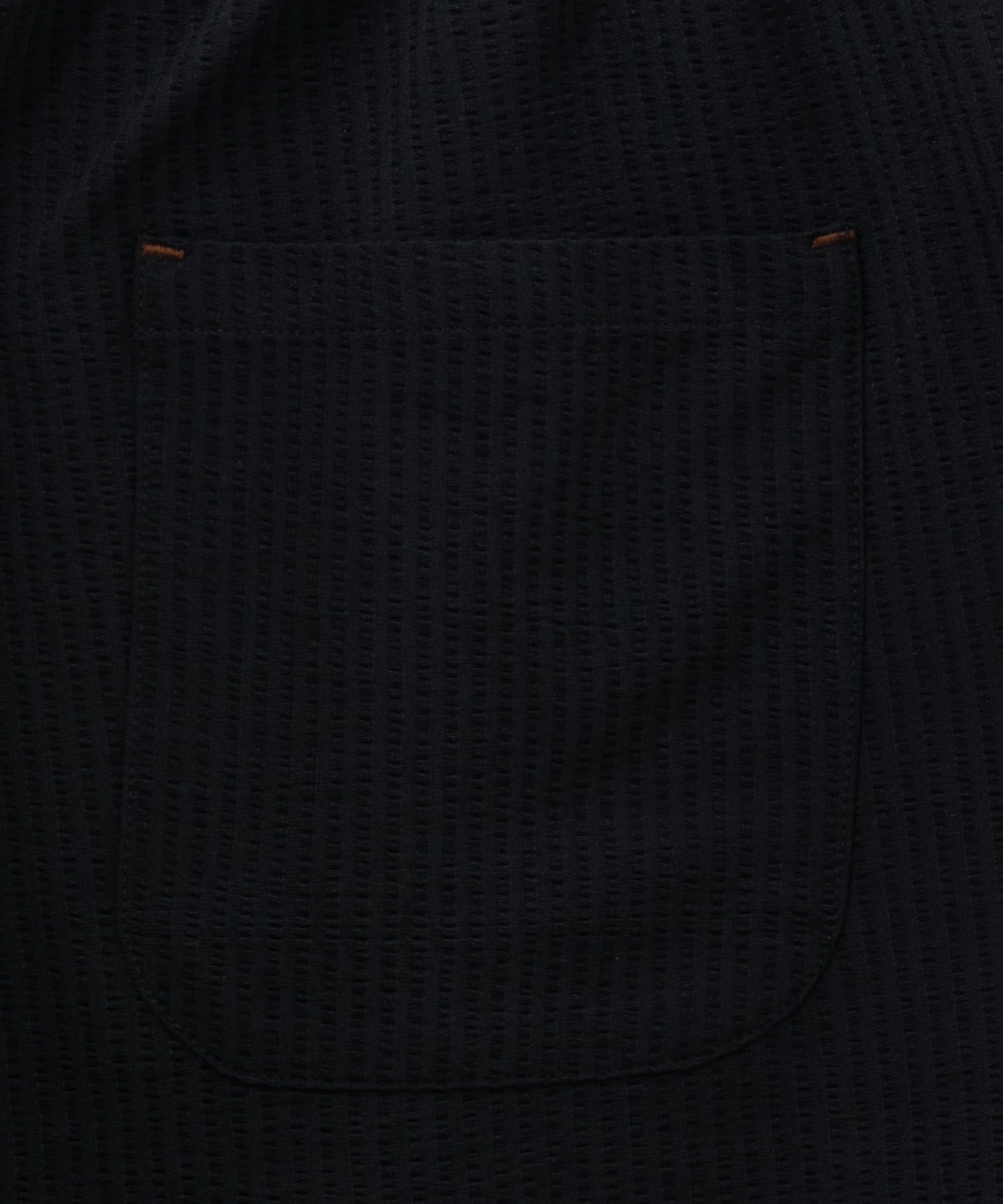 NAVY サッカー生地 アンクルパンツ メンズ