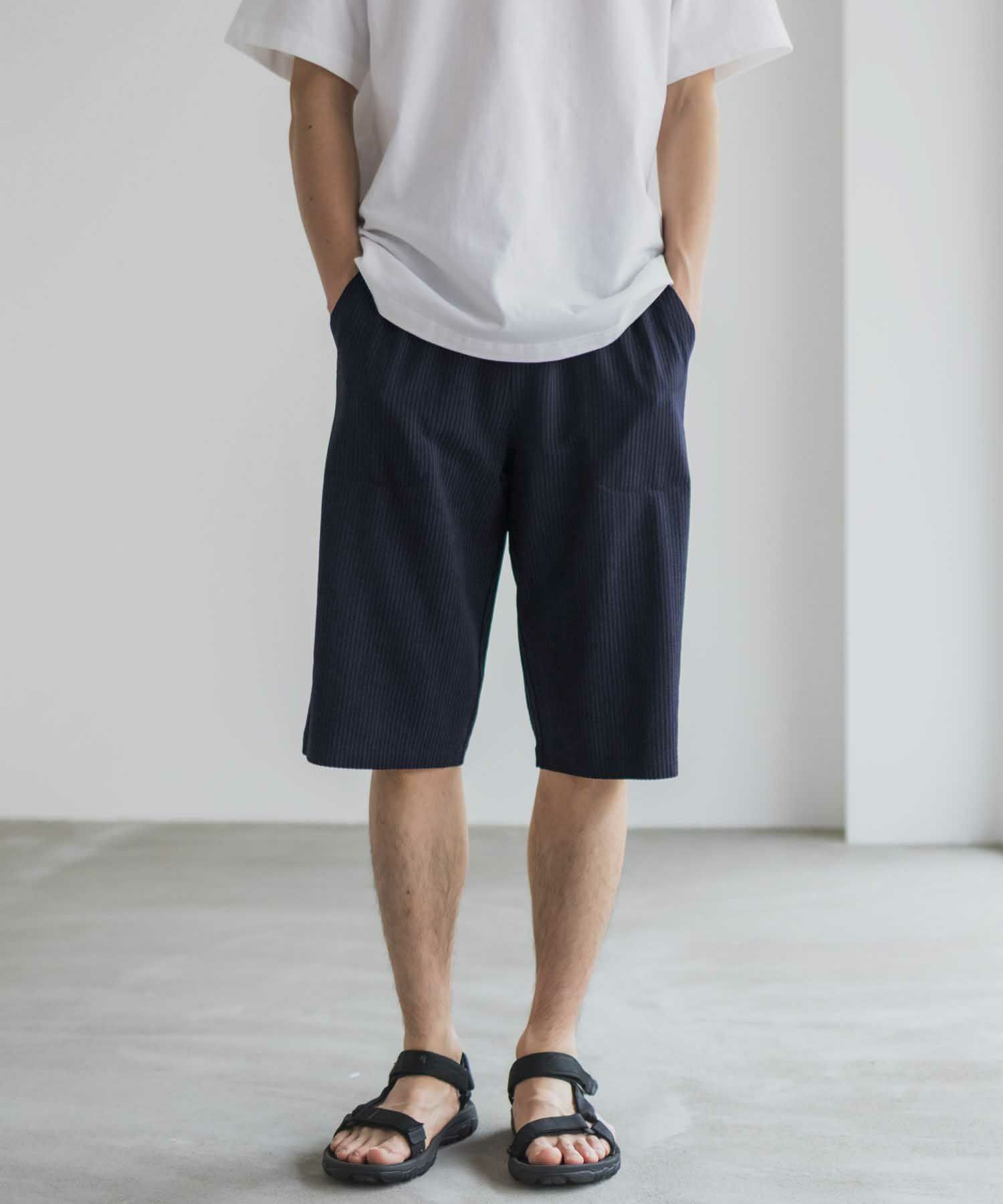 NAVY サッカー生地 ステテコ メンズ