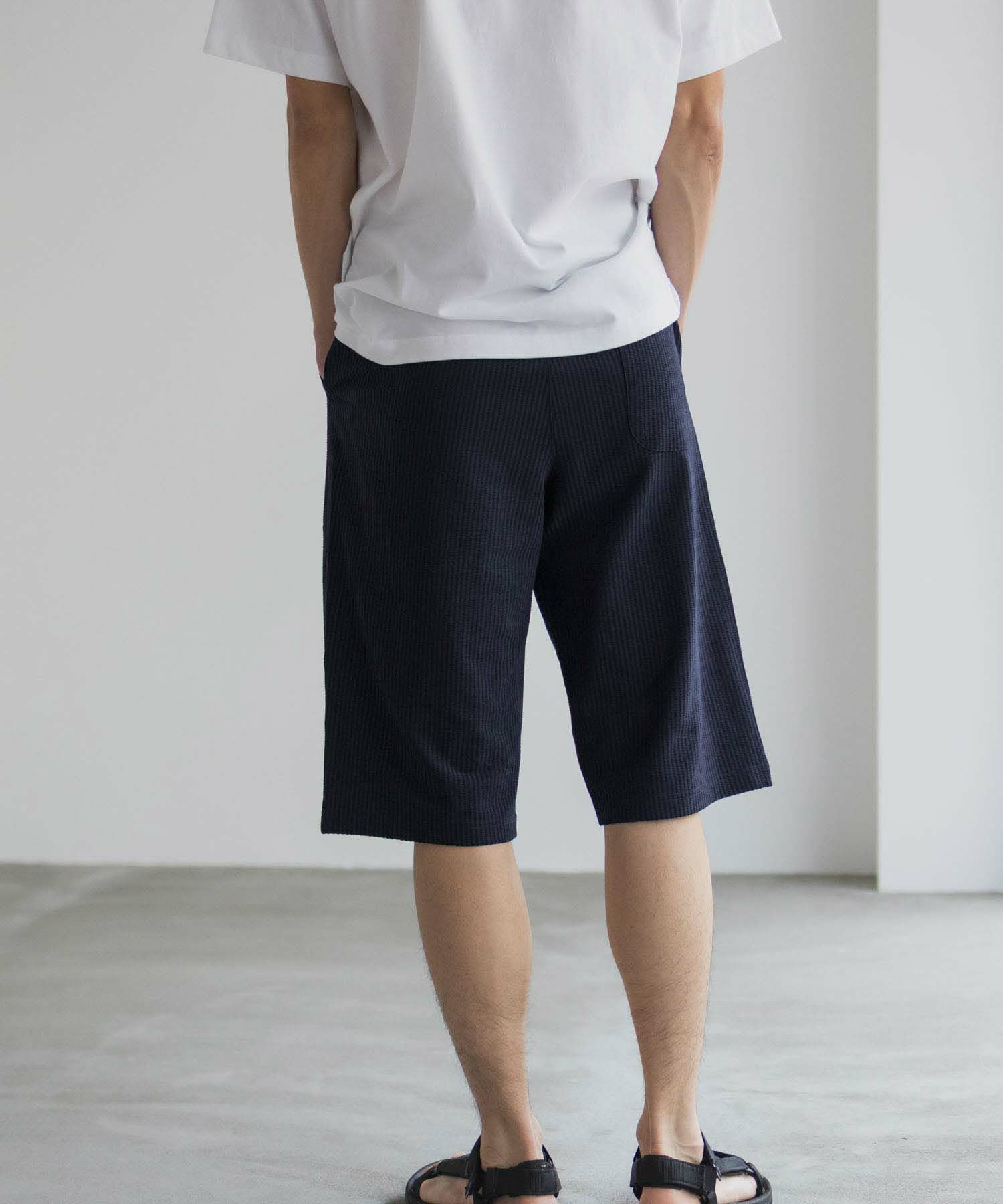 NAVY サッカー生地 ステテコ メンズ