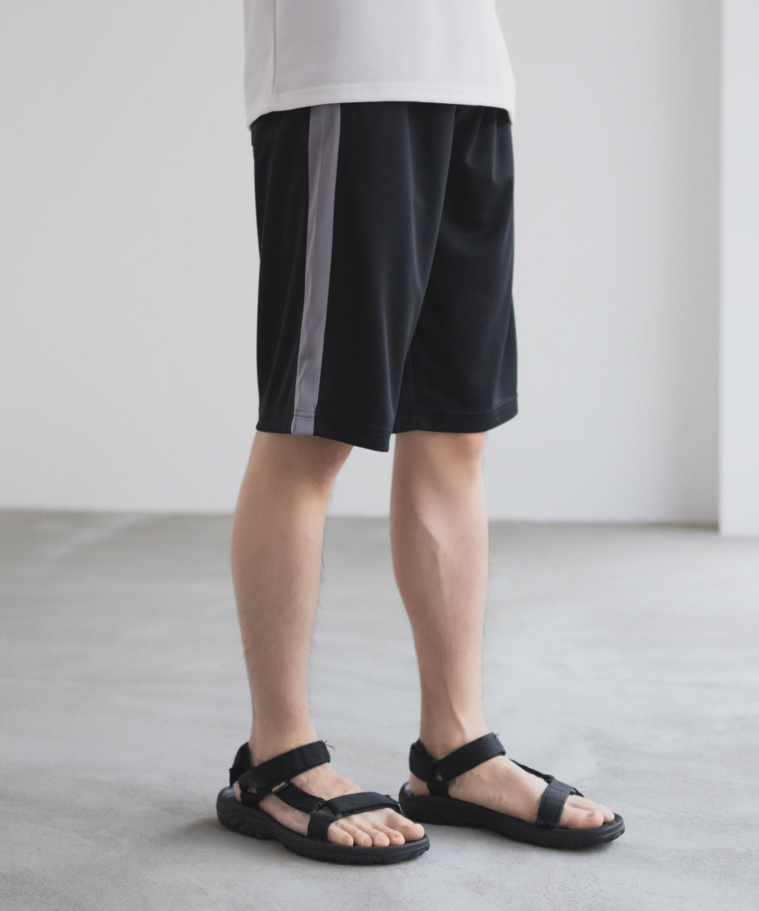NAVY ハニカムメッシュショートパンツ メンズ