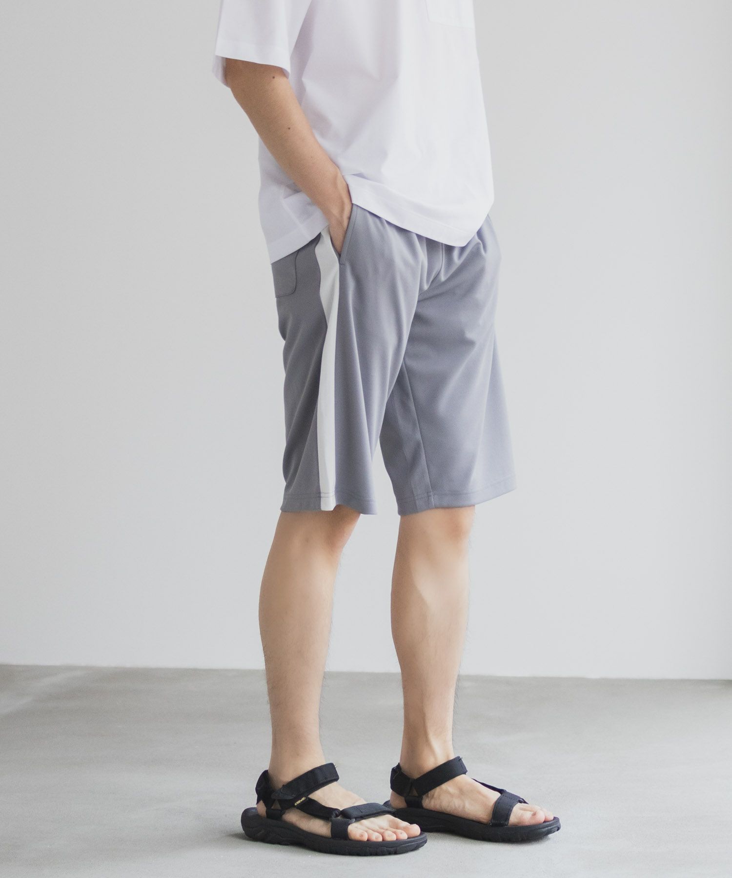 NAVY ハニカムメッシュショートパンツ メンズ