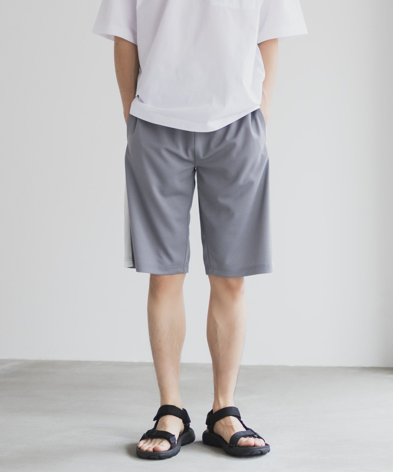 NAVY ハニカムメッシュショートパンツ メンズ