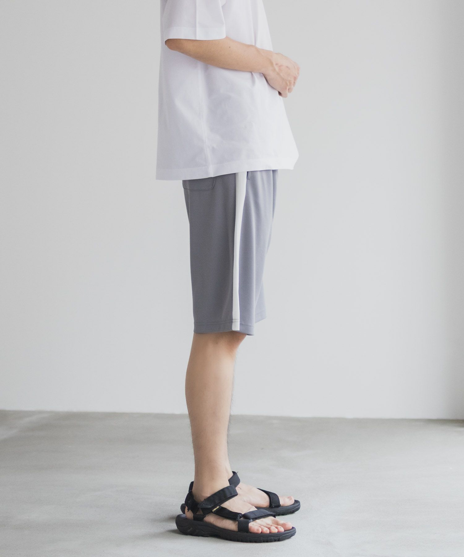 NAVY ハニカムメッシュショートパンツ メンズ