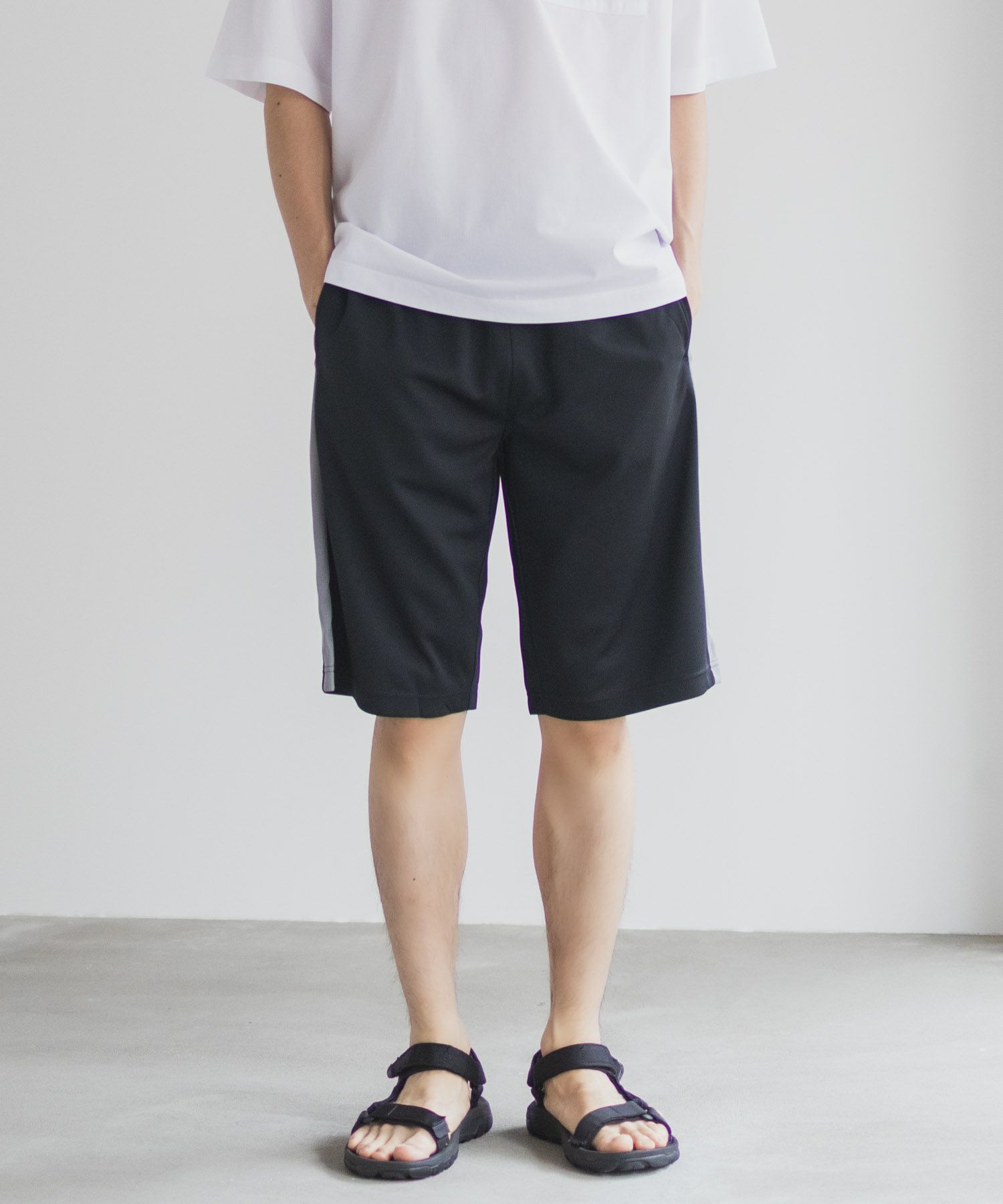NAVY ハニカムメッシュショートパンツ メンズ