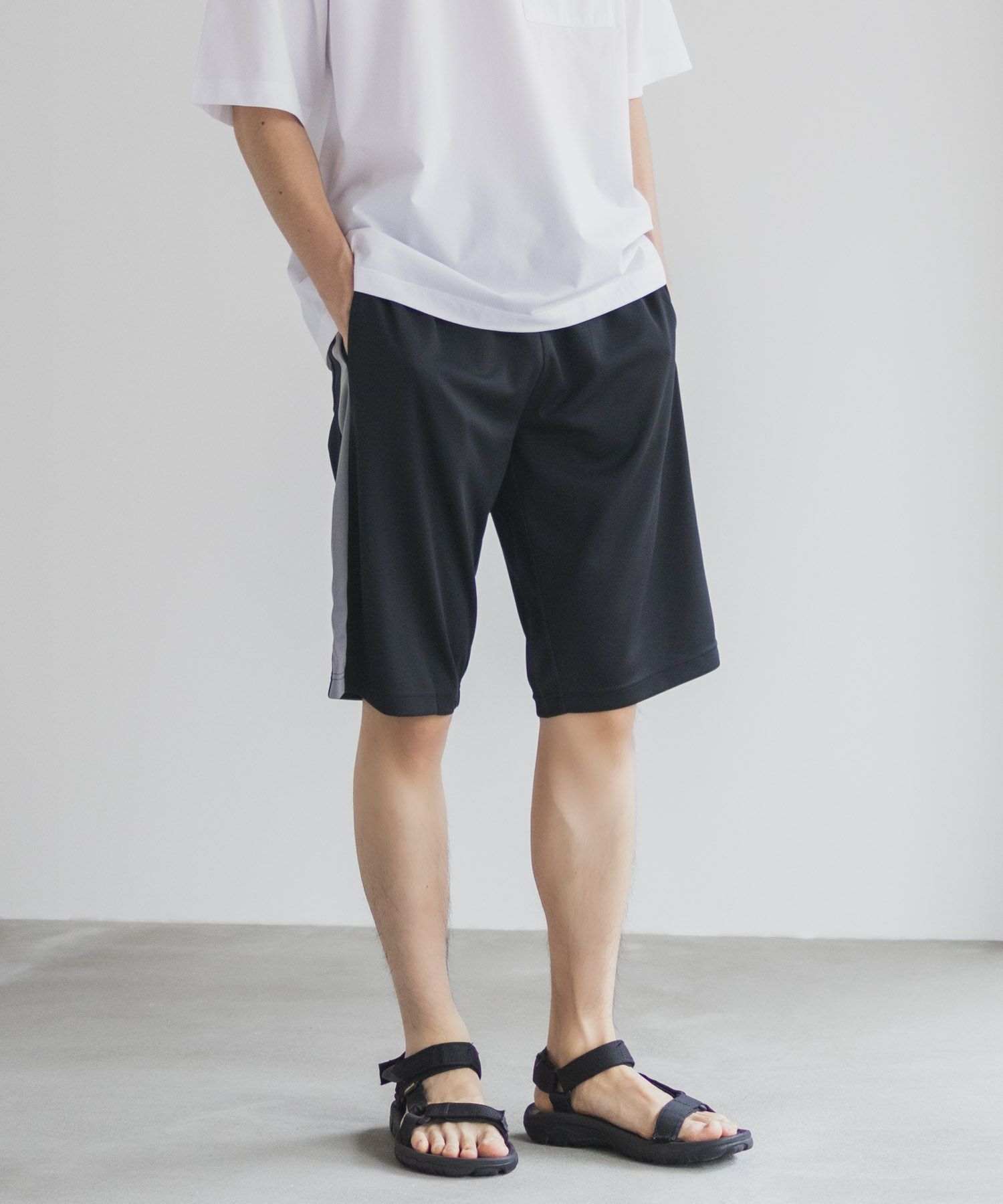 NAVY ハニカムメッシュショートパンツ メンズ