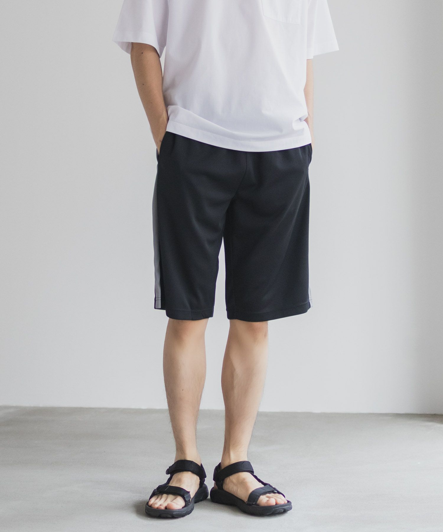 NAVY ハニカムメッシュショートパンツ メンズ