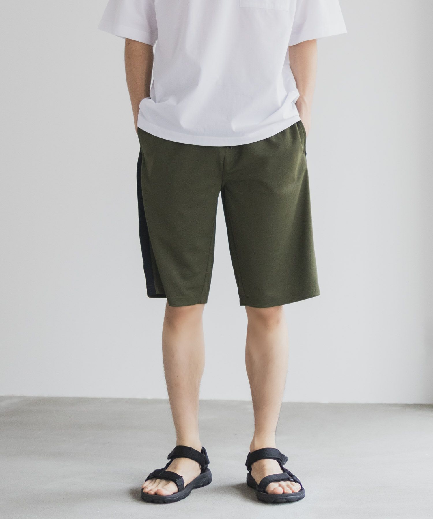 NAVY ハニカムメッシュショートパンツ メンズ