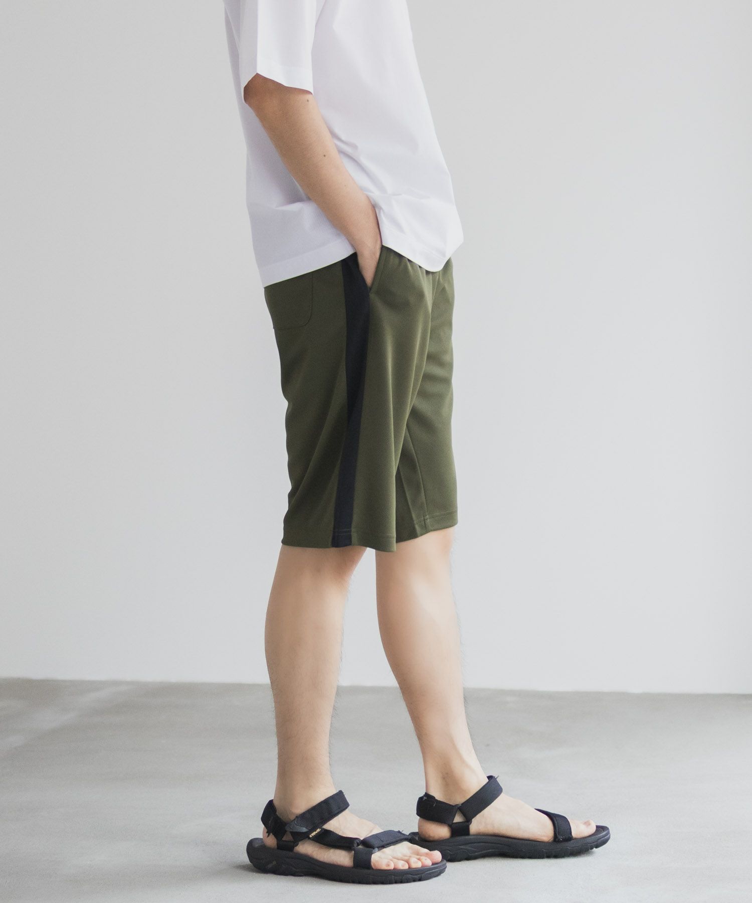 NAVY ハニカムメッシュショートパンツ メンズ