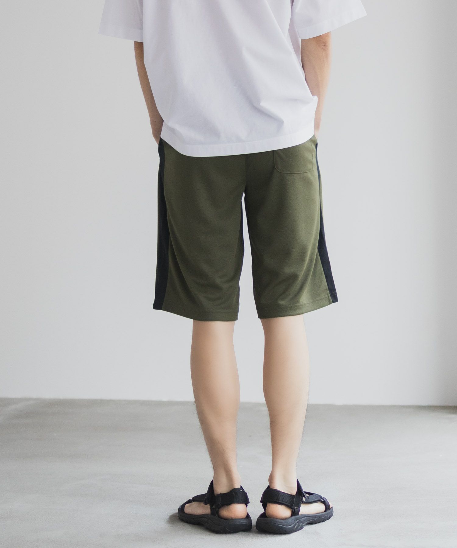 NAVY ハニカムメッシュショートパンツ メンズ