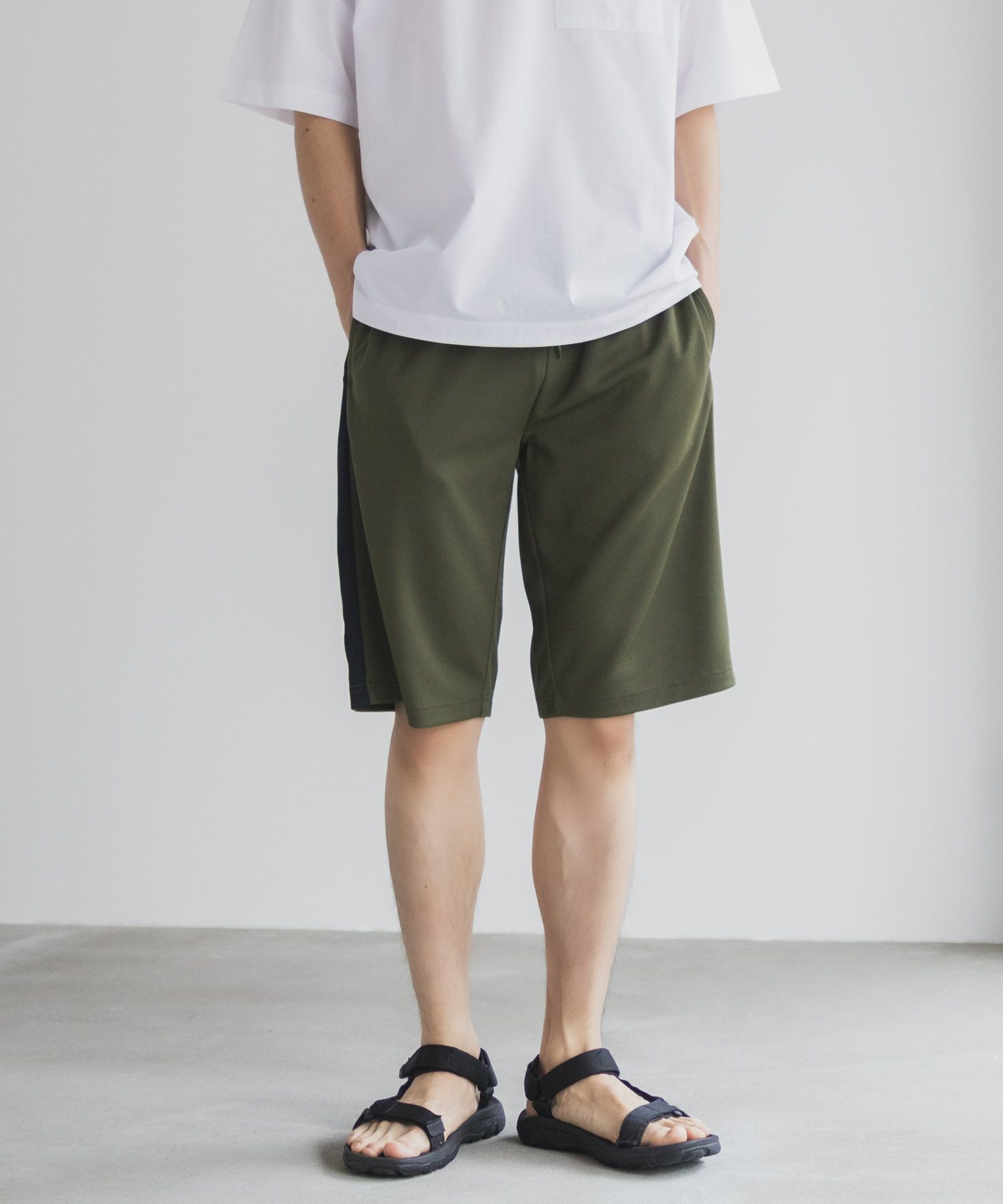 NAVY ハニカムメッシュショートパンツ メンズ