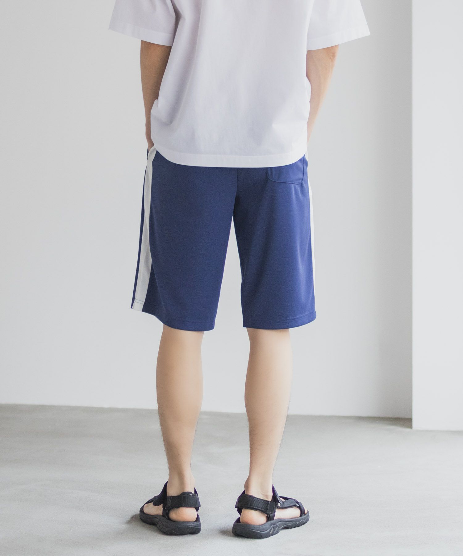 NAVY ハニカムメッシュショートパンツ メンズ