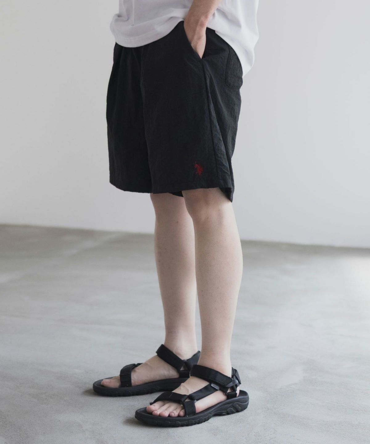 U.S. POLO ASSN. ナイロンショートパンツ メンズ