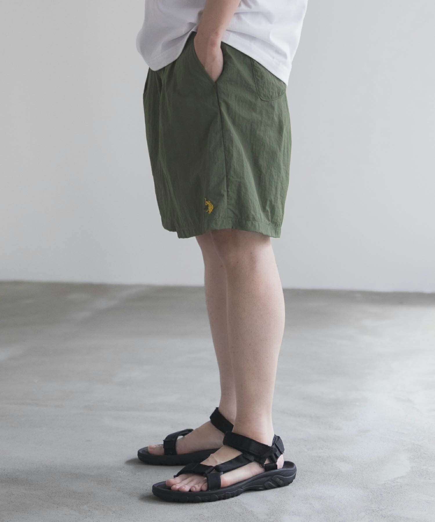 U.S. POLO ASSN. ナイロンショートパンツ メンズ