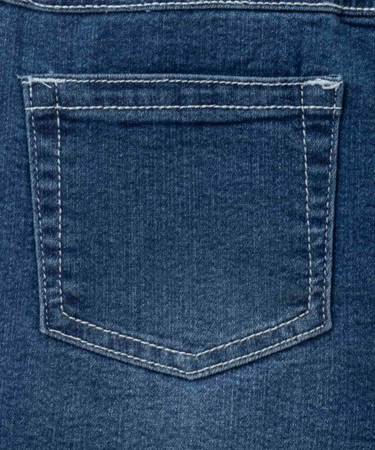 NAVY のびるモン デニムフリンジショートパンツ キッズ