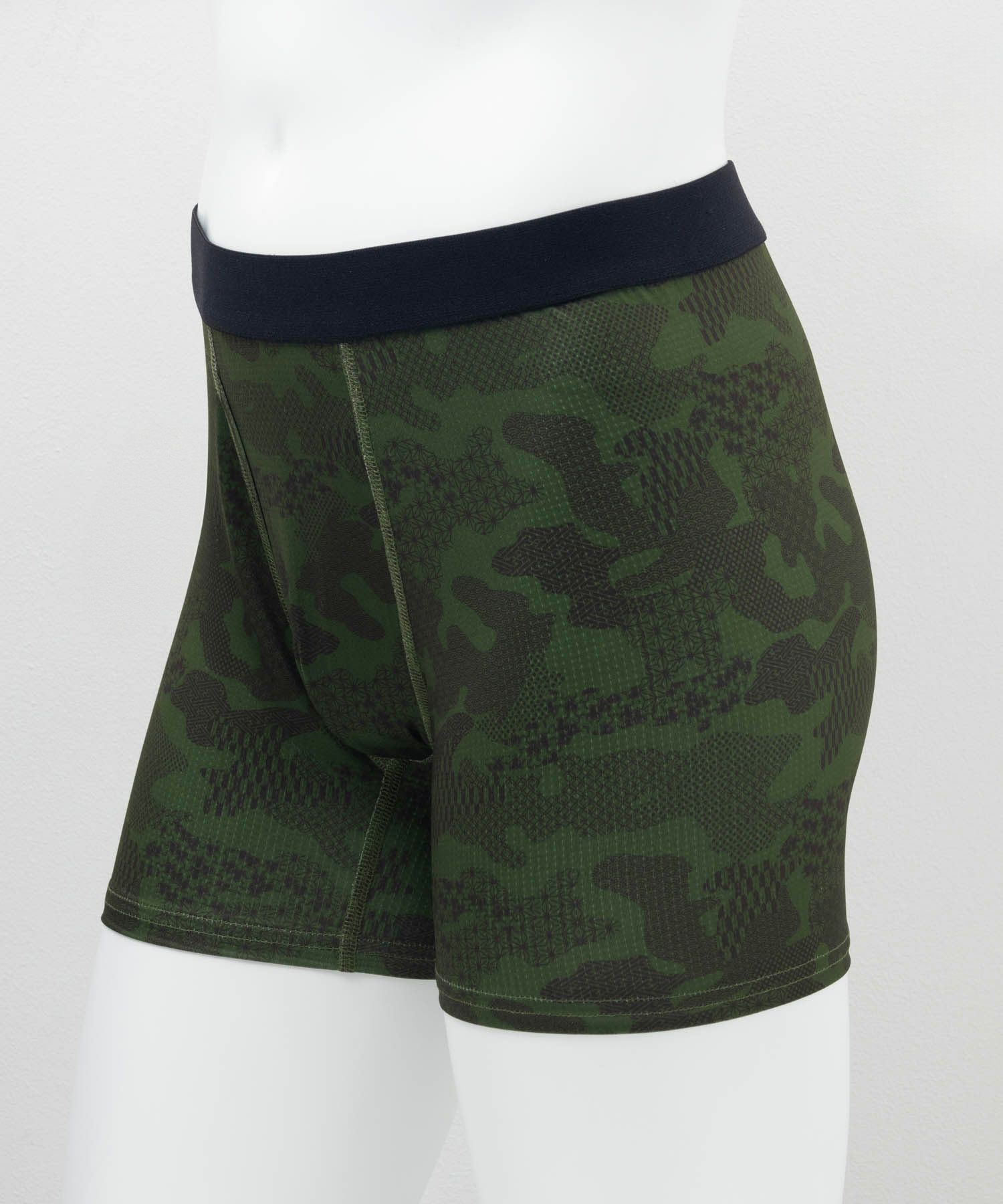 NAVY  メッシュボクサーパンツ メンズ メール便 対応商品商品画像-2