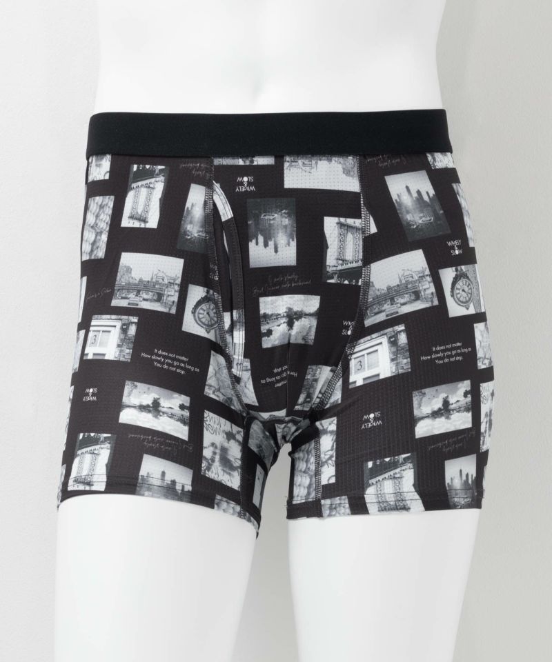 NAVY  メッシュボクサーパンツ メンズ ネコポス 対応商品商品画像-1