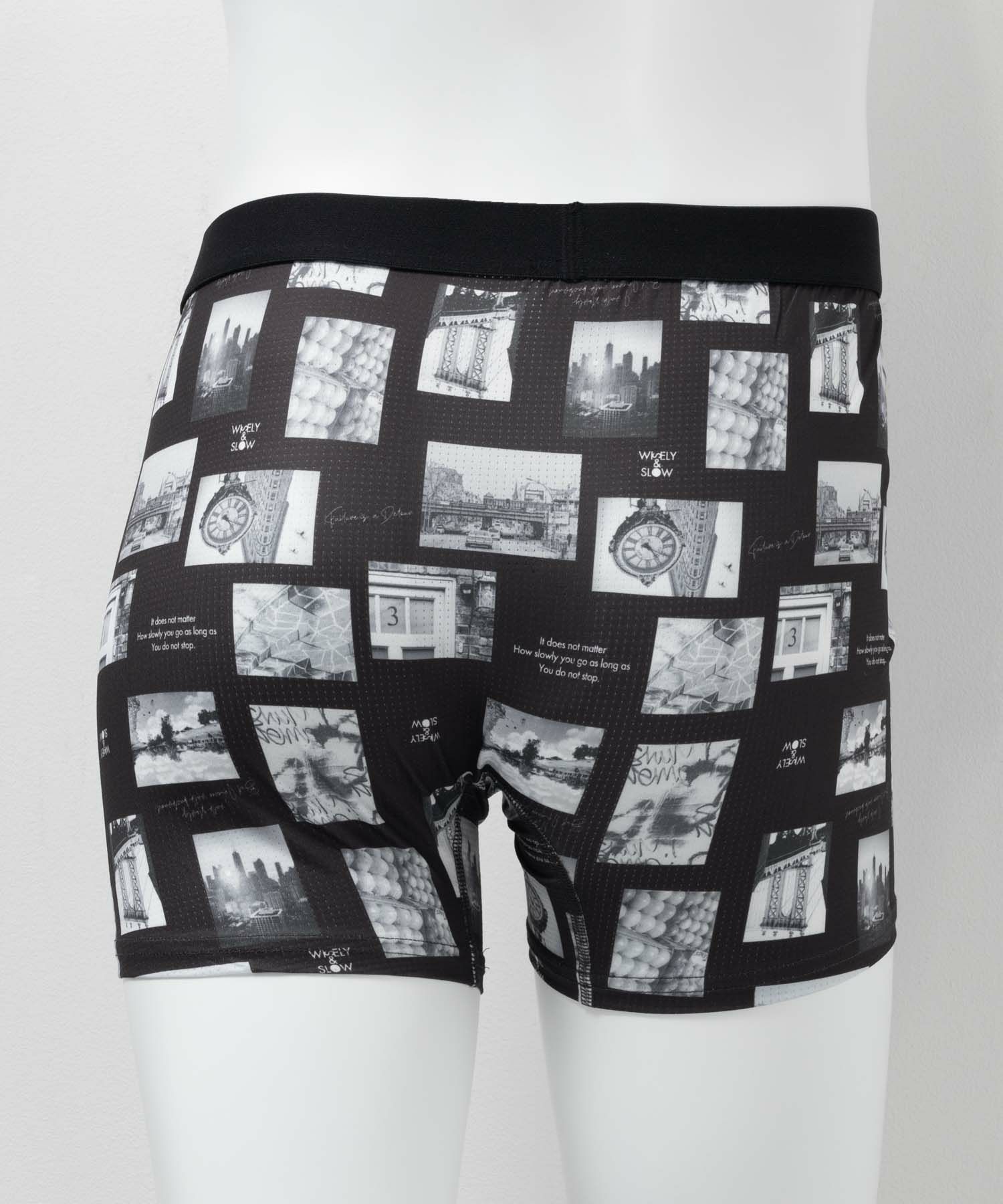 NAVY  メッシュボクサーパンツ メンズ メール便 対応商品商品画像-3