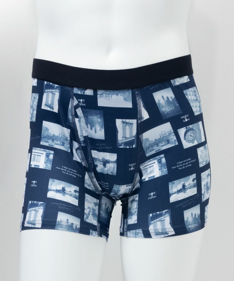 NAVY  メッシュボクサーパンツ メンズ メール便 対応商品商品画像-1