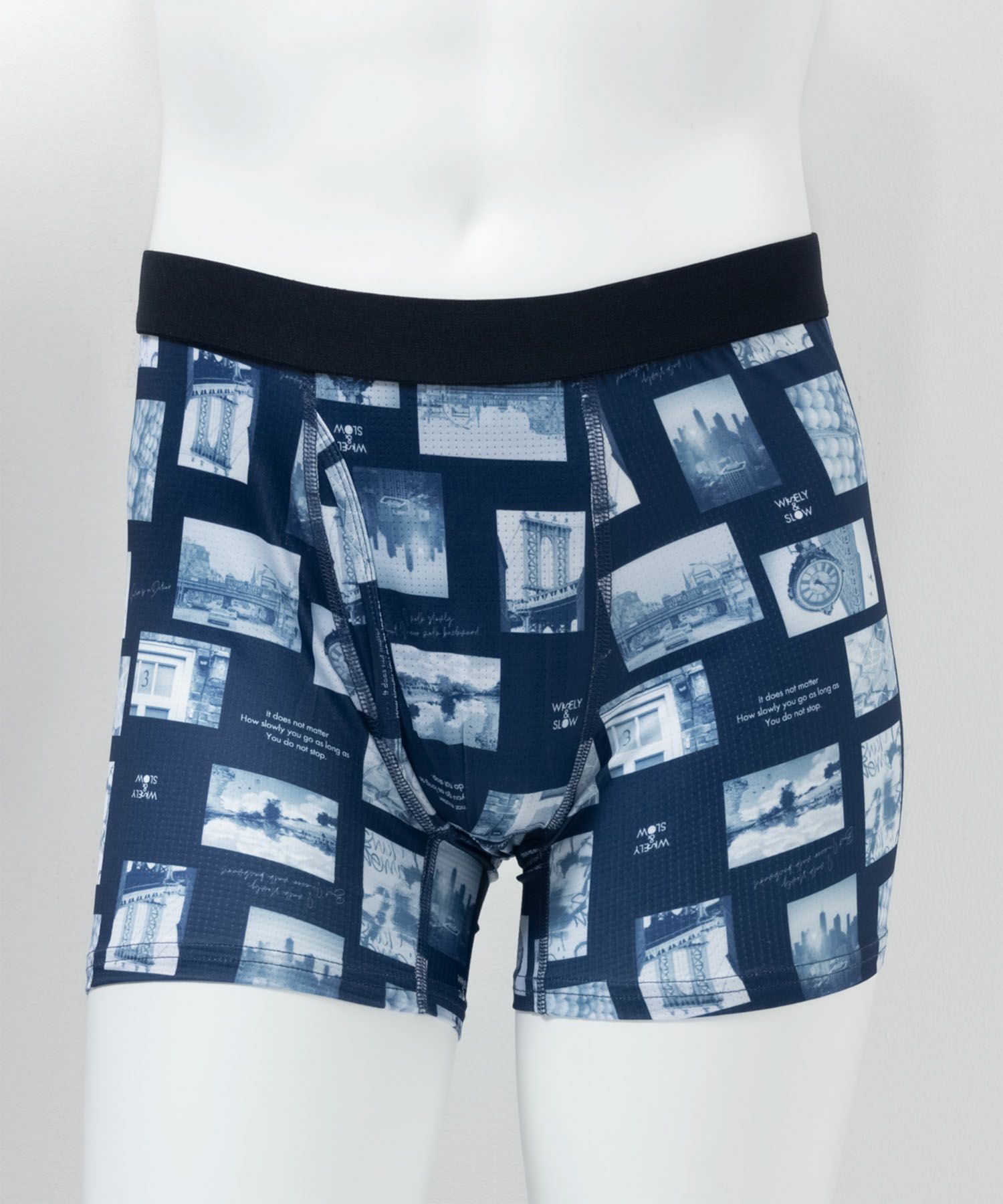 NAVY  メッシュボクサーパンツ メンズ メール便 対応商品商品サムネイル-1