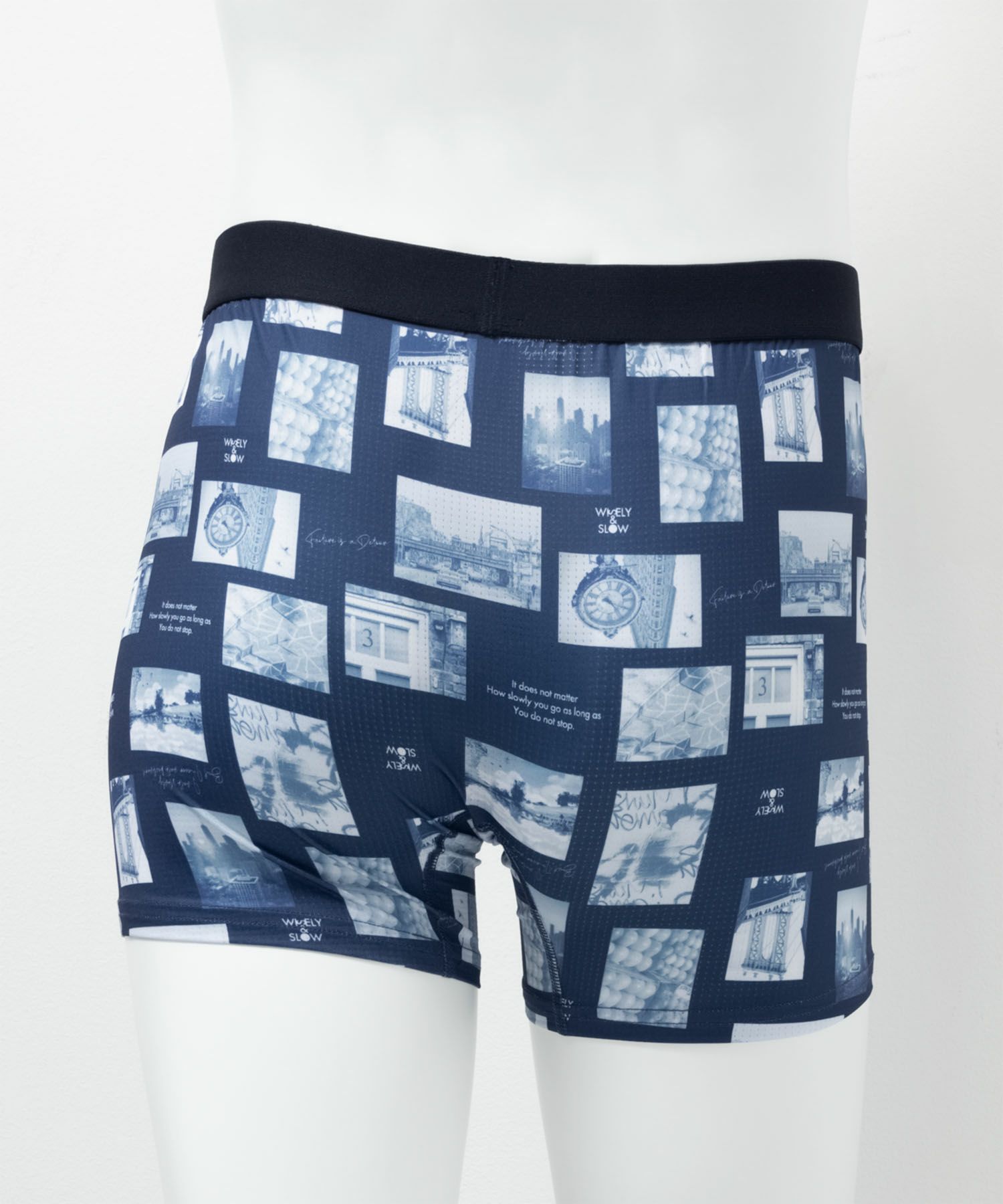 NAVY  メッシュボクサーパンツ メンズ メール便 対応商品商品画像-3